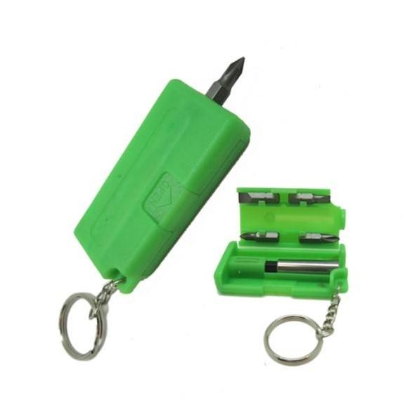 Portable Pocket-Sized Mini Screwdriver Keychain