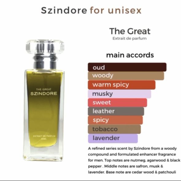 *Original* Szindore The Great Extrait De Perfume