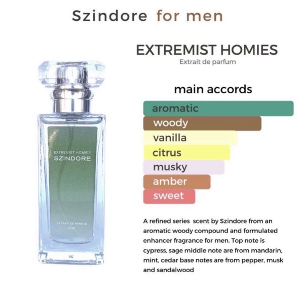 *Original* Szindore Extremist Hommies Extrait De Perfume