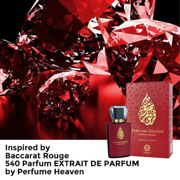 INSPIRED BY BACCARAT ROUGE 540 EXTRAIT DE PARFUM