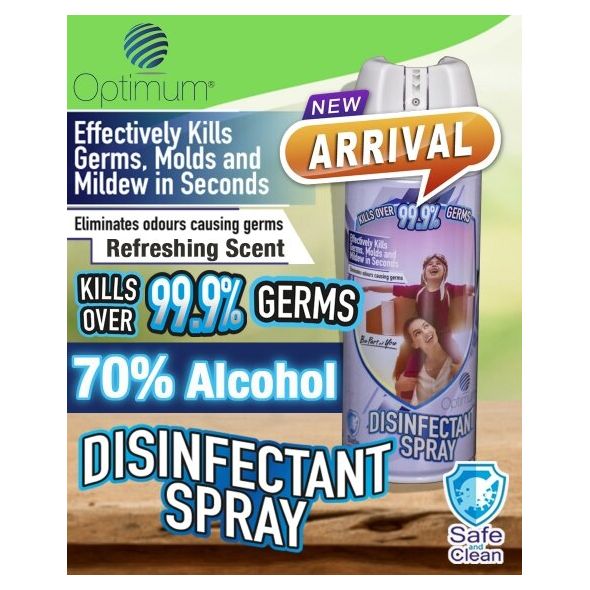 Multipurpose  Disinfectant Spray 400 ml . Kills Virus Effectively. Smooth Scent.. * Hot Seller Item