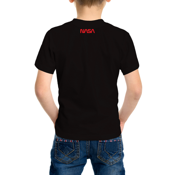 NASA Kids t-shirt Badge kids clothing fashion baju budak perempuan girl baju kanak kanak boy tshirt unisex tshirt kizmoo- 100% Cotton