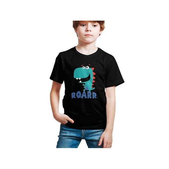 kids t- shirt Dinosaur ROAR baju budak t-shirts Kids girl t-shirt baju kanak kanak fashion kids Kizmoo Ready Stock