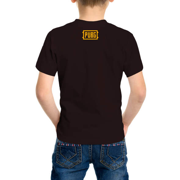 PUBG in Action Kids T-shirt Casual Clothing Shirts Boy Girl Ready Stock