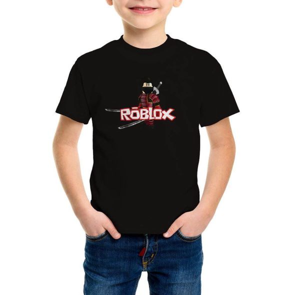 (Ready Stock) Kizmoo Fashion Ninja_Roblox Kids T-Shirt/Boy Clothing/Girl Clothing/Black/Fashion/Casual/Local Seller/Cotton tee/Round-Neck
