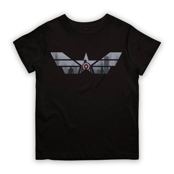Captain America Label Kids T-Shirt