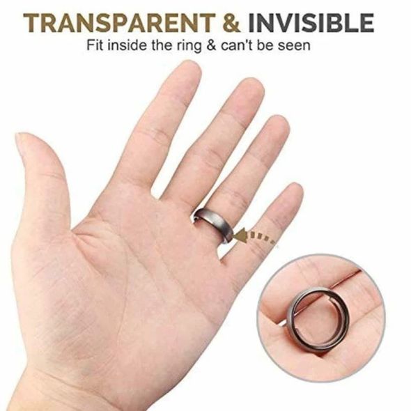 [READY STOCK] 19 pcs Invisible Ring Size Reducer for Loose Rings Size Reducer Ring Tightener Pengetat Cincin