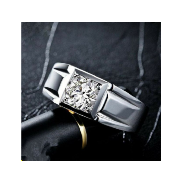 [READY STOCK] Cincin Lelaki Adjustable Men Ring Silver 925 | MAR09