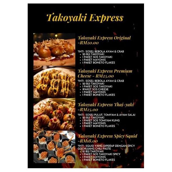 [Ready Stock] Takoyaki Express - Halal Frozen Takoyaki
