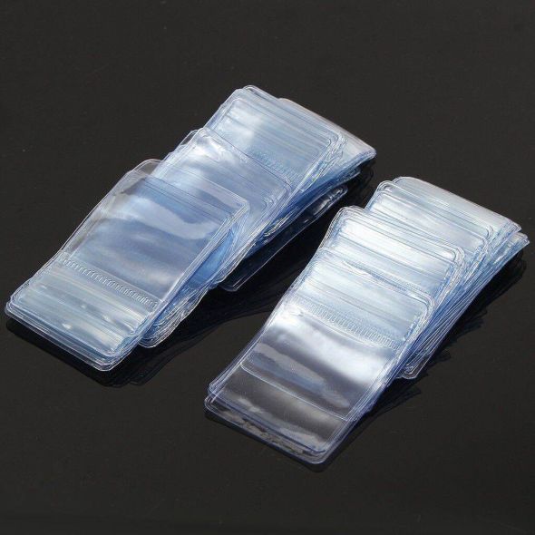 Jewelry Ziplock Zip Bags Resealable PVC Plastic Poly Bag