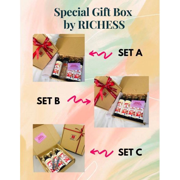 Giftbox SET B - Pati Buah Delima