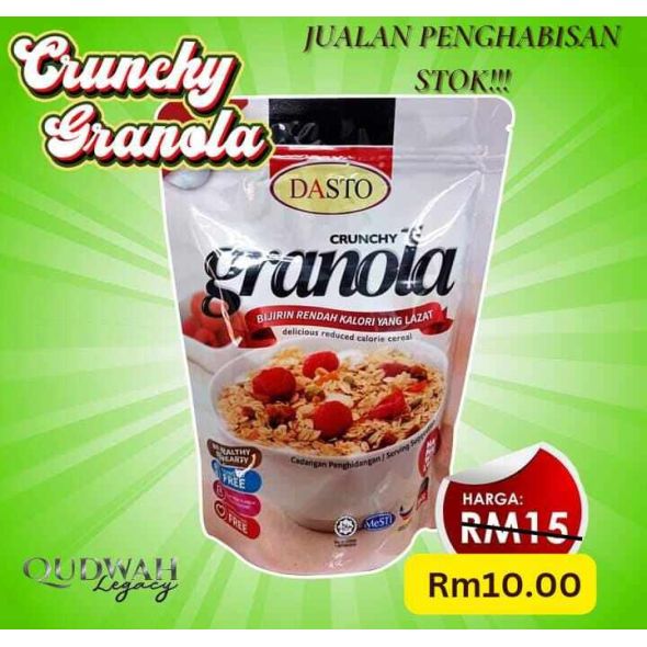 Dasto Granola Crunchy Clearance Sales 30%