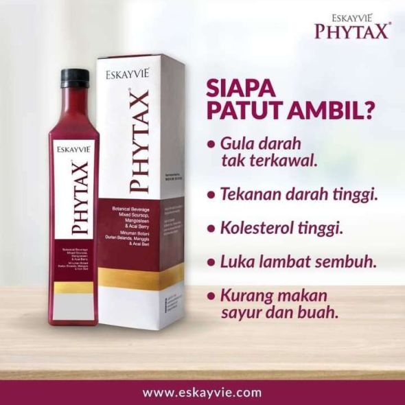 Eskayvie Phytax Minuman Kesihatan
