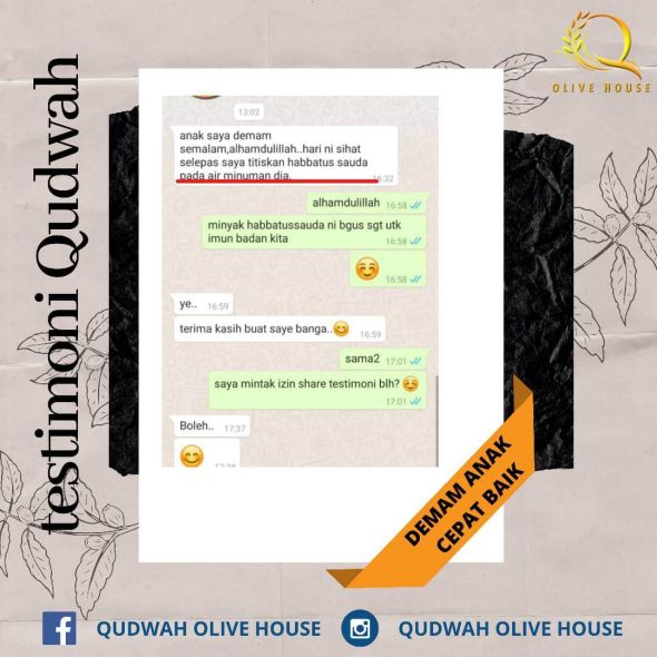 Minyak Habbatussauda Original Kualiti Premium Olive House + Free Gift