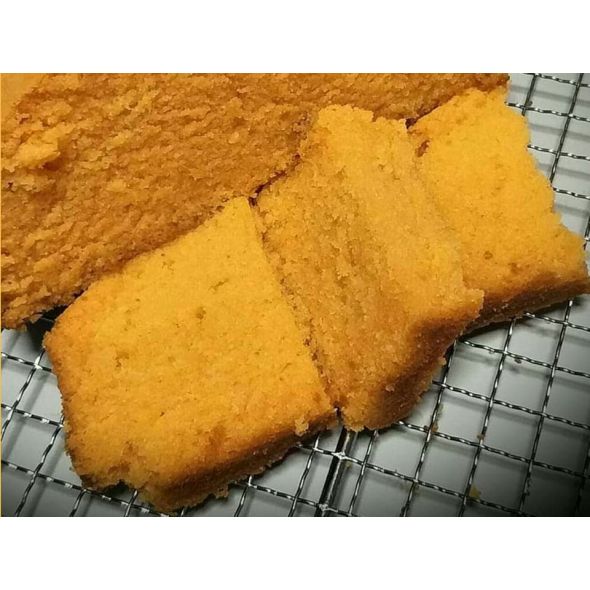 Eggless Orange Sponge Cake
