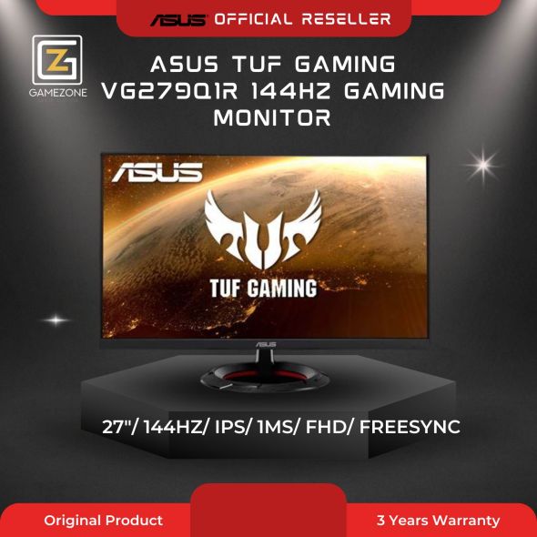 ASUS TUF Gaming VG279Q1R 27" IPS FHD 144HZ 1MS ULTRA SLIM GAMING MONITOR