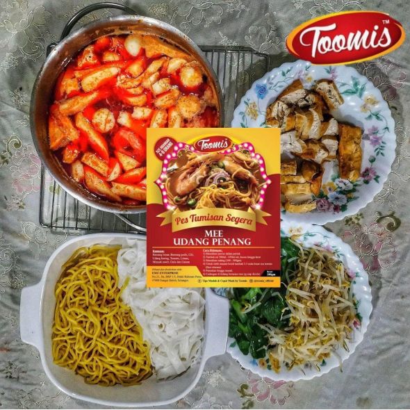 Pes Aneka masakan TOOMIS - Mee Udang Penang