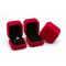 Classic Velvet Engagement Wedding Earring Ring Pendant Jewelry Display Box Necklace Box